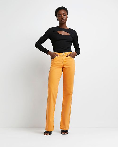 River Island Womens Orange...