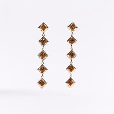 River island shop drop earrings