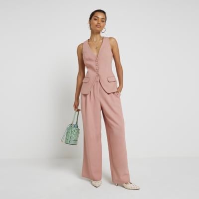 Buy Sunset Sand Trousers & Pants for Women by Forever New Online | Ajio.com