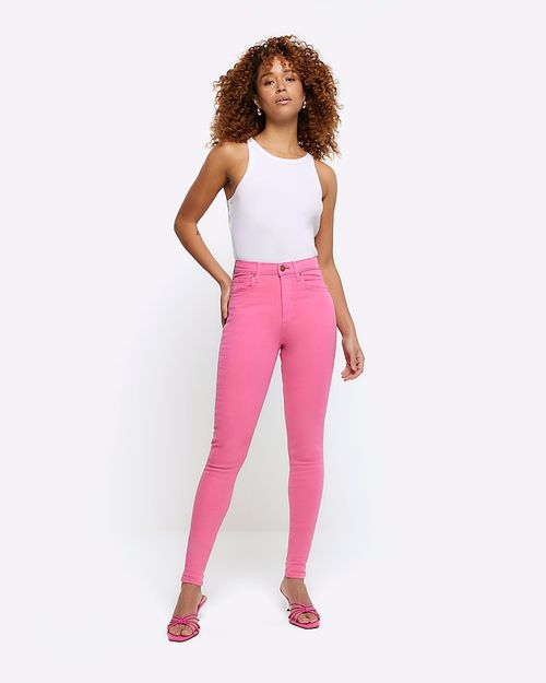 River Island Womens Pink High...