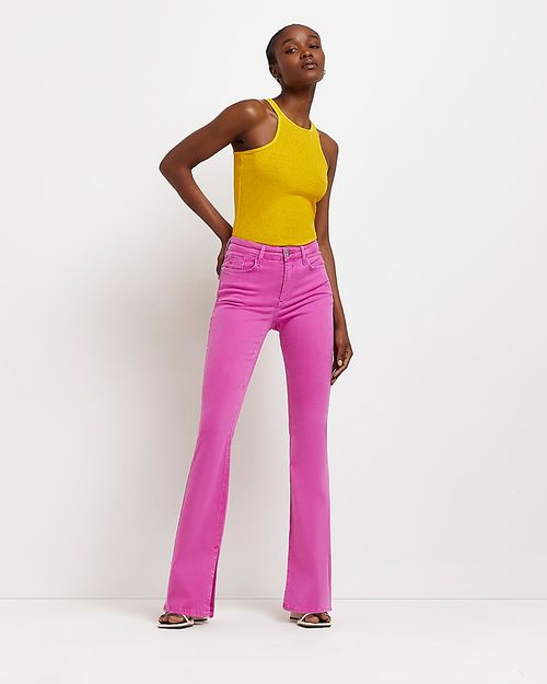 River Island Womens Pink High...