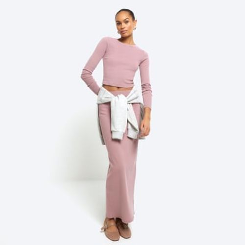 River Island Womens Pink Long...