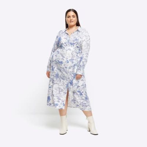 River Island Womens Plus Blue...