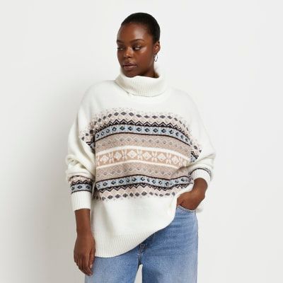 White store embellished jumper