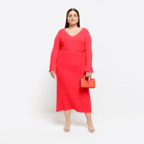 River Island Womens Plus Red...