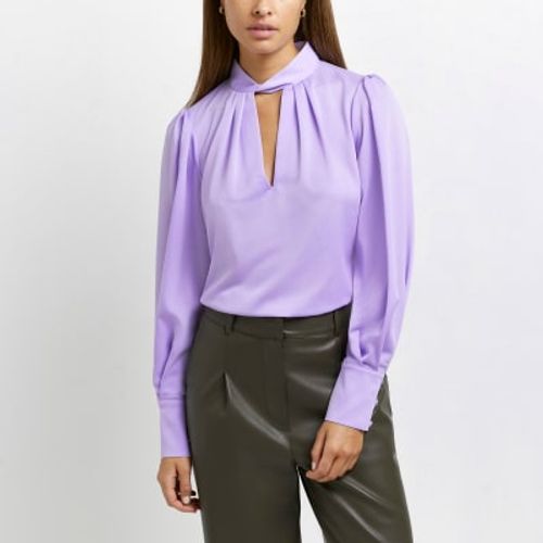 River Island Women's Cut Out Blouse