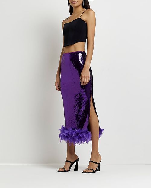 River Island Womens Purple...