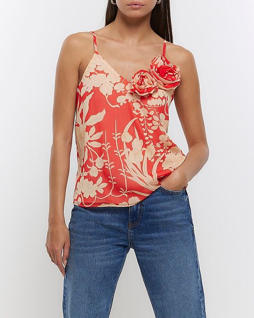 River Island Womens Red...