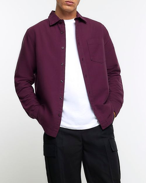 Mens River Island Red Regular...