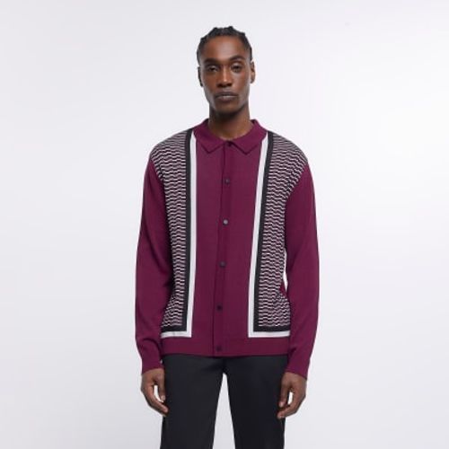 Mens River Island Red Slim...