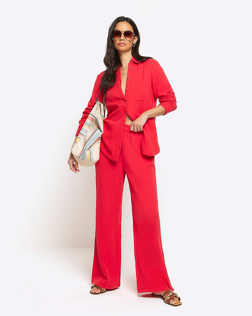 River Island Womens Red...