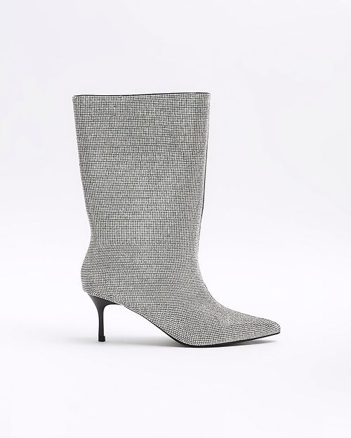 River Island Womens Silver...