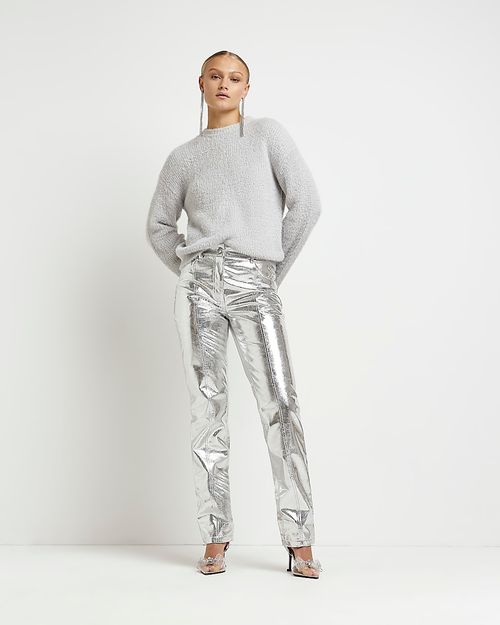 River Island Womens Silver...