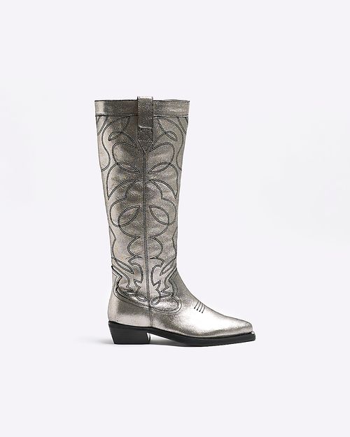 River Island Womens Silver...