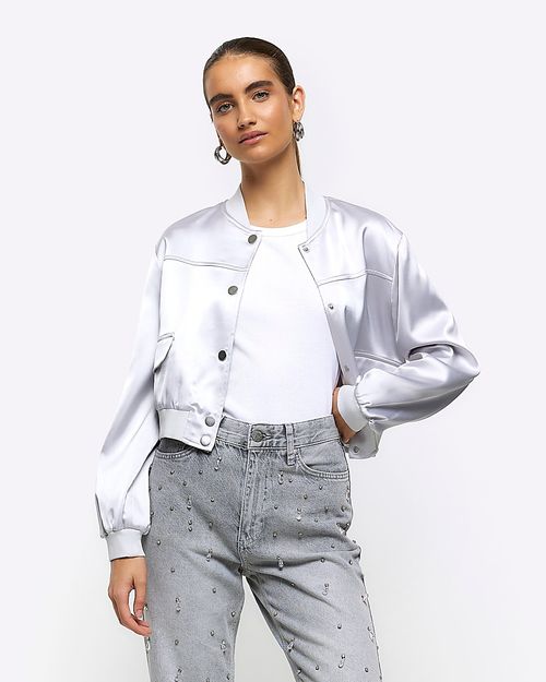 River Island Womens Silver...