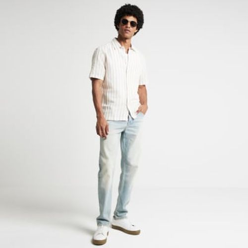 Mens River Island Beige...