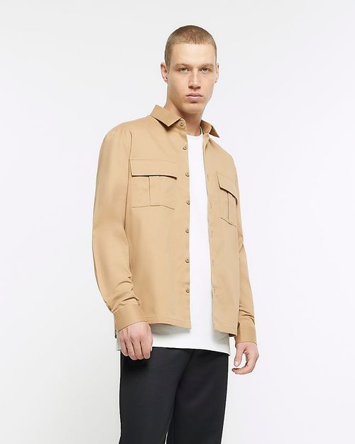 Mens River Island Beige...