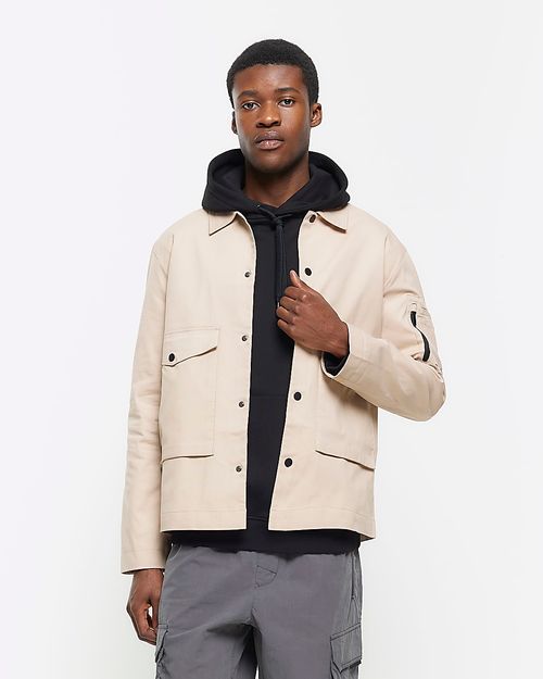 Mens River Island Beige...