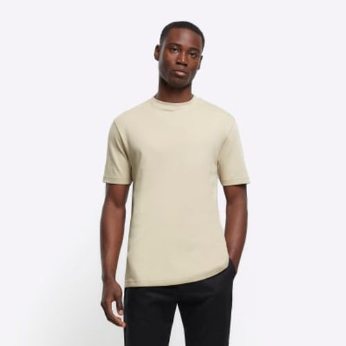 Mens River Island Beige Ri...