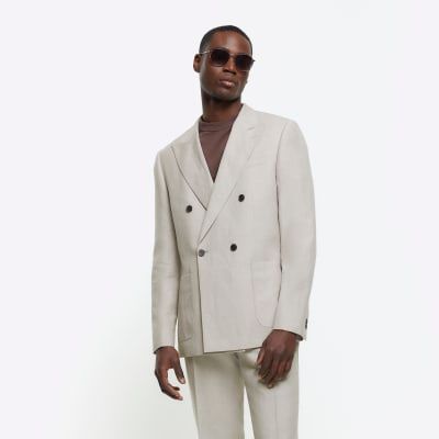 River island deals tan blazer
