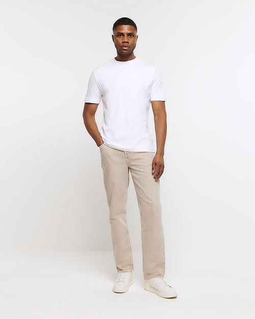 Mens River Island Beige...