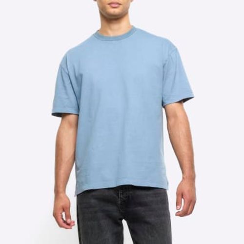 Mens River Island Washed Blue...