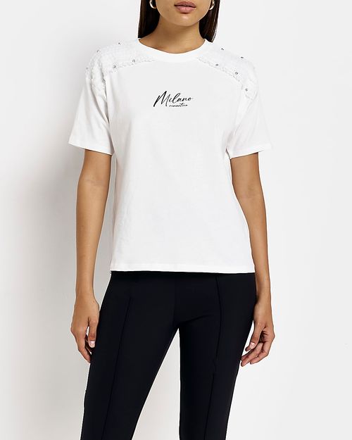 River Island Womens White...