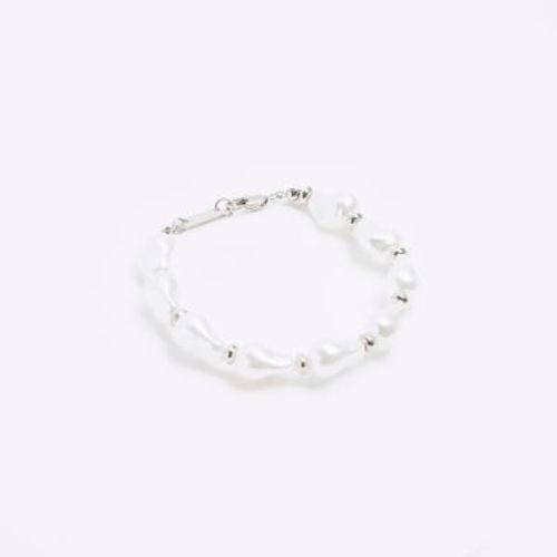 Mens River Island White Pearl...