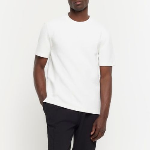 Mens River Island White Slim...