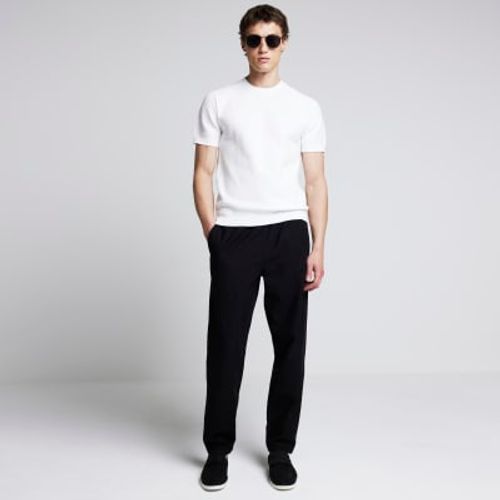 Mens River Island White Slim...