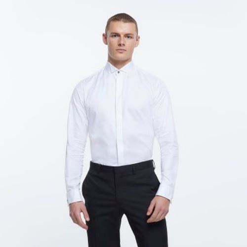 river island boys white shirt