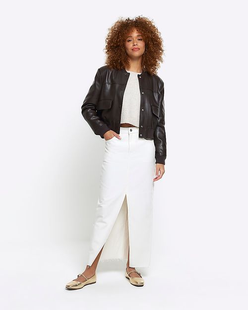 River Island Womens White...