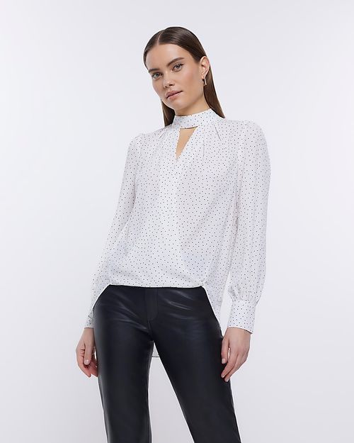 River Island Womens White...