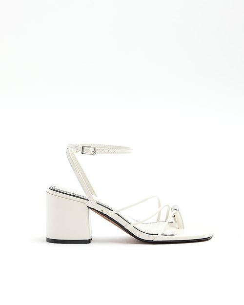 River Island Womens White Toe...