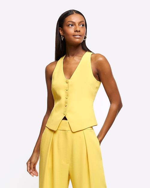 River Island Womens Yellow...