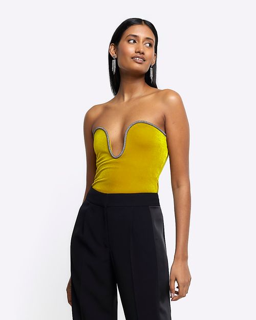 River Island Womens Yellow...