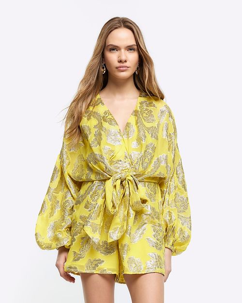 River Island Womens Yellow...