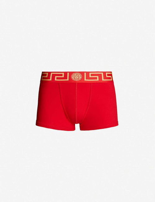 Versace Mens Red and Gold...