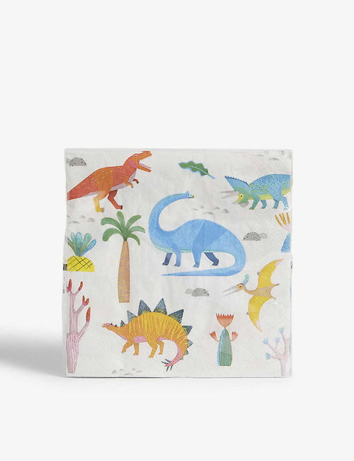 Dinosaur party paper napkins...