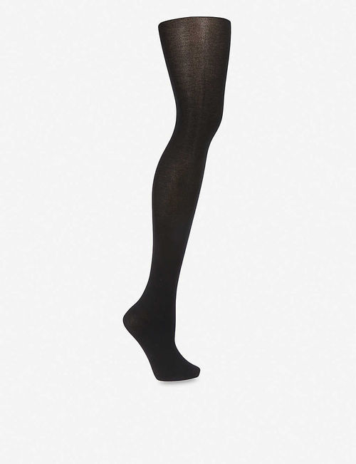 Falke Women's Black Cotton...