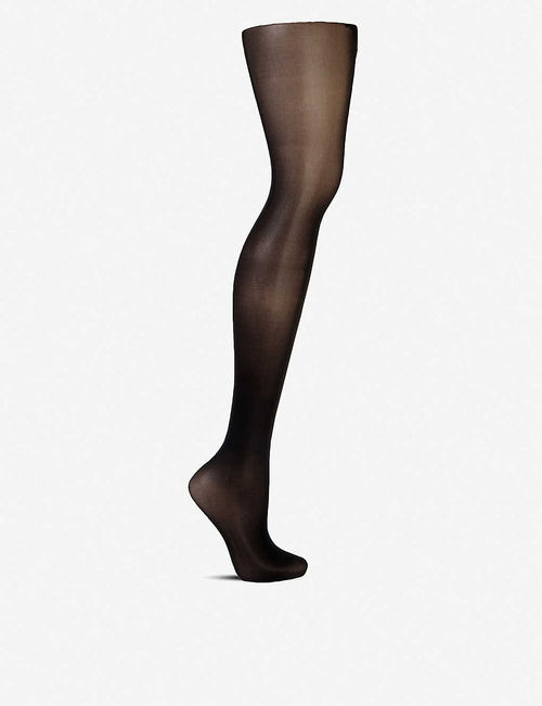 Matte transparent tights