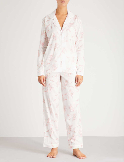 Deia cotton-voile pyjama set