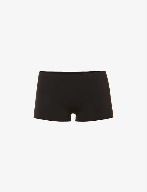 Low-rise stretch-jersey shorts