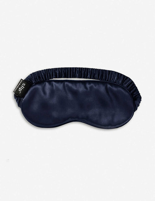 Elasticated silk sleep mask