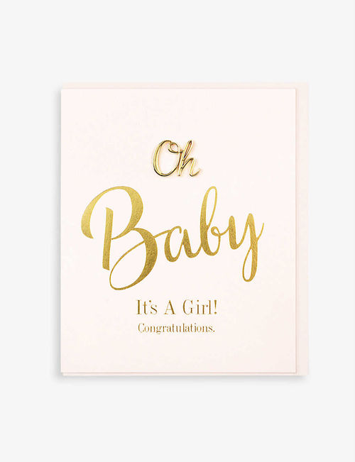 Oh Baby greetings card 15.5cm...