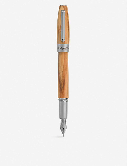 Heartwood olive fountain pen