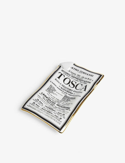 Tosca porcelain trinket tray...