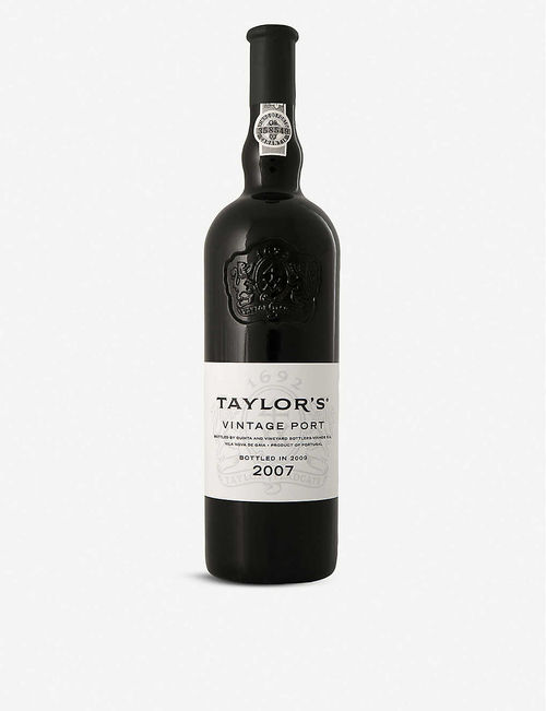 Taylor’s 2007 vintage port...