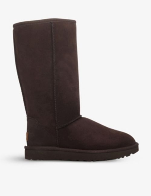 Ugg Ladies Dark Brown Luxury Classic Ii Tall Sheepskin Boots, Size: EUR 36  / 3 UK WOMEN | £210.00 | Bullring