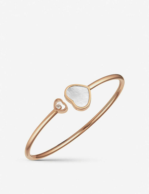 Happy Hearts 18ct rose-gold...